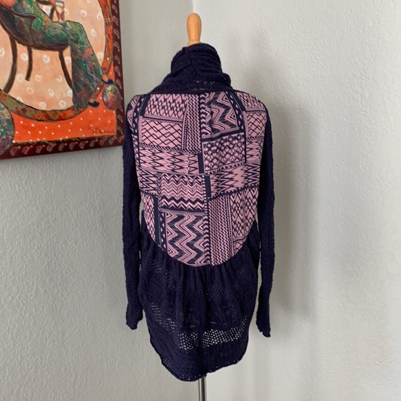Anthropologie Knitted & Knotted size small open from cardigan size small - Picture 3 of 5